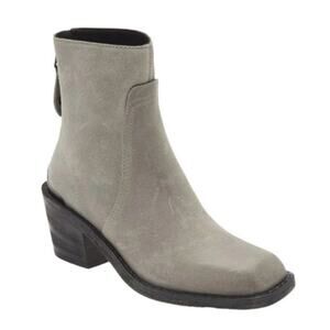 Rag & Bone Handmade Bristol Suede Bootie Grey Size 7.5 NWT $550 MSRP